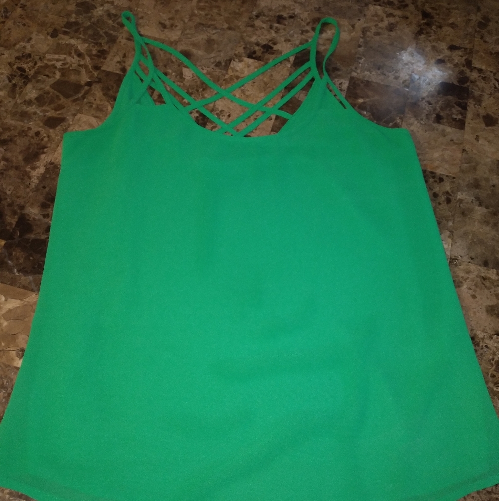 Womens Naked Zebra tank top size medium